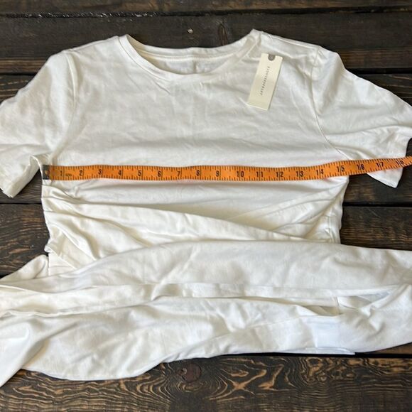 NWT Anthroplogie Pilcro Tie-Front Top White Size X-Small - Picture 8 of 12